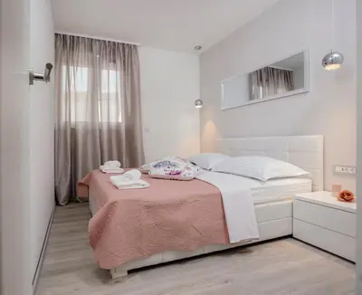 Krevet ili kreveti u jedinici u objektu Apartments Kolovrat