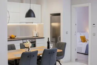 Kuhinja ili čajna kuhinja u objektu Apartments Kolovrat
