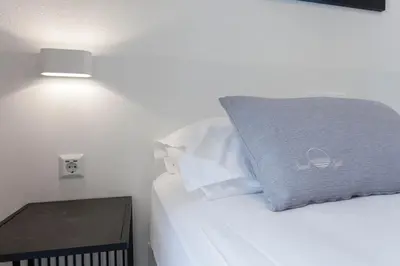 Krevet ili kreveti u jedinici u objektu Sunset Split Rooms