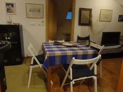 TV i/ili zabavni centar u objektu Apartment Gliha