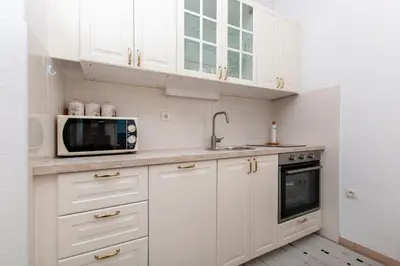 Kuhinja ili čajna kuhinja u objektu Apartments Jasna