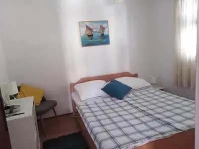 Krevet ili kreveti u jedinici u objektu Apartments by the sea Basina, Hvar - 542
