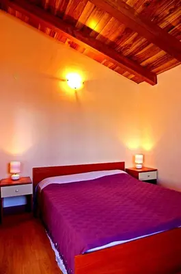 Krevet ili kreveti u jedinici u objektu Apartments with parking space Sumartin, Brac - 11387