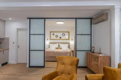 Kuhinja ili čajna kuhinja u objektu Apartment Petra & Apartment Rustic