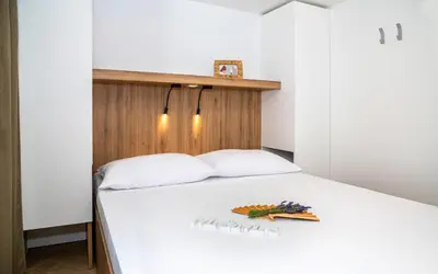 Krevet ili kreveti u jedinici u objektu Camping Almissa