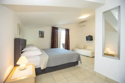 Krevet ili kreveti u jedinici u objektu Apartments Mosor