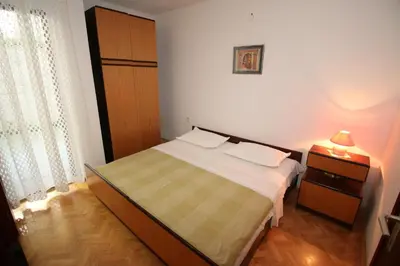 Krevet ili kreveti u jedinici u objektu Apartments with parking space Pisak, Omis - 5154