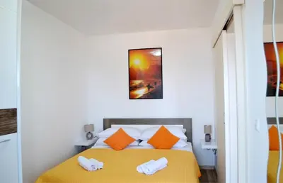 Krevet ili kreveti u jedinici u objektu Apartments with a parking space Duce, Omis - 4799