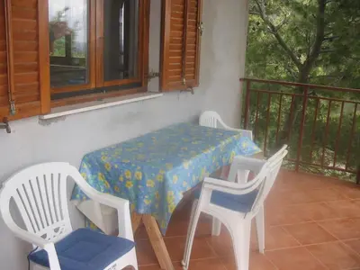 Balkon ili terasa u objektu Apartments by the sea Sveta Nedilja, Hvar - 4609