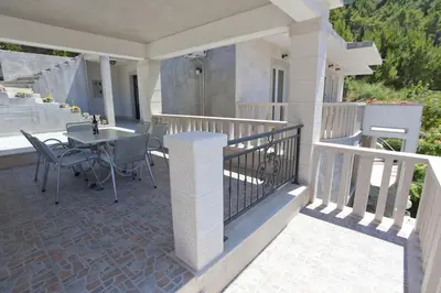 Balkon ili terasa u objektu Apartment Brela 6056a