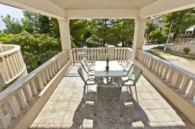 Balkon ili terasa u objektu Triple Room Brela 6056a