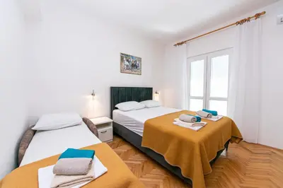 Krevet ili kreveti u jedinici u objektu Apartment Pisak 5975c