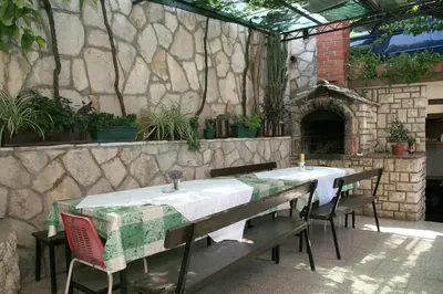 Tlocrt objekta Apartments and rooms with parking space Hvar - 4613