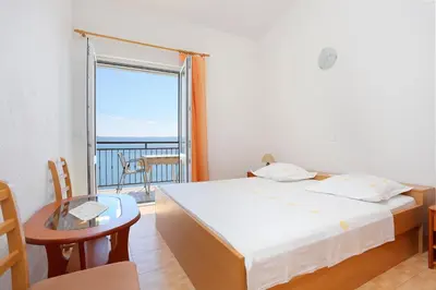 Krevet ili kreveti u jedinici u objektu Apartments with parking space Brela, Makarska - 6043