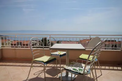 Balkon ili terasa u objektu Apartments with a parking space Makarska - 6667