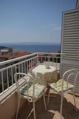 Balkon ili terasa u objektu Apartments with a parking space Makarska - 6667