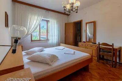Krevet ili kreveti u jedinici u objektu Apartments by the sea Sumartin, Brac - 758