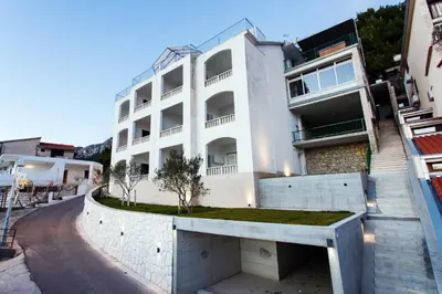 Tlocrt objekta Apartments by the sea Brela, Makarska - 6674