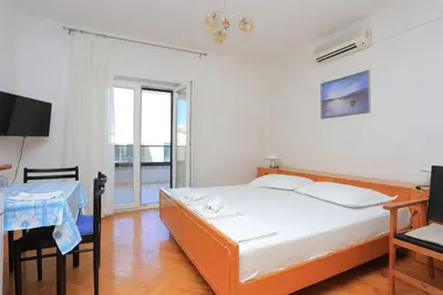 TV i/ili zabavni centar u objektu Apartments with parking space Baska Voda, Makarska - 6773
