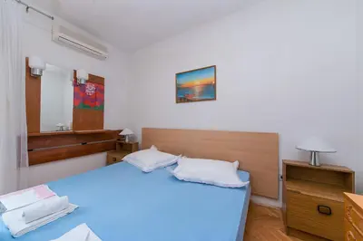 Krevet ili kreveti u jedinici u objektu Studio Baska Voda 6773c