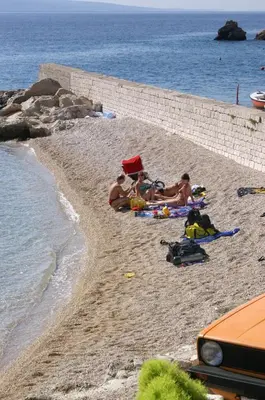 Tlocrt objekta Apartments by the sea Pisak, Omis - 7520
