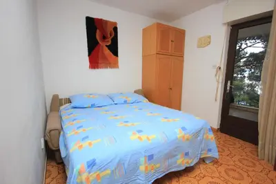 Krevet ili kreveti u jedinici u objektu Apartments by the sea Marusici, Omis - 957