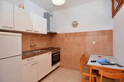 Kuhinja ili čajna kuhinja u objektu Apartments by the sea Pisak, Omis - 7521