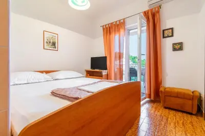 Krevet ili kreveti u jedinici u objektu Apartments with parking space Krvavica, Makarska - 6749