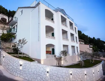 Tlocrt objekta Apartments by the sea Brela, Makarska - 6689
