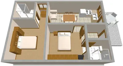 Tlocrt objekta Family-friendly apartments with swimming pool Zavode, Omis - 1021