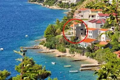 Tlocrt objekta Apartments by the sea Zavode, Omis - 1022