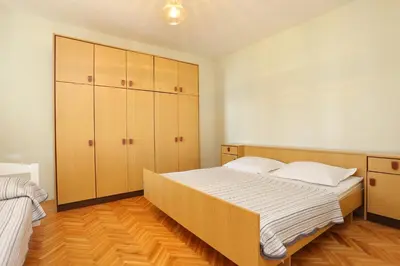 Krevet ili kreveti u jedinici u objektu Apartments with parking space Stanici, Omis - 1027