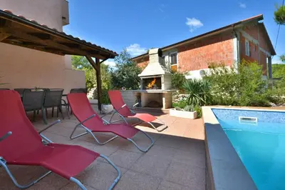 Bazen u objektu Holiday house with a swimming pool Basina, Hvar - 8731 ili u blizini