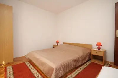 Krevet ili kreveti u jedinici u objektu Apartment Vrboska 8748a