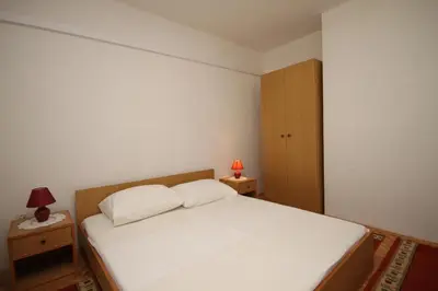 Krevet ili kreveti u jedinici u objektu Apartment Vrboska 8748a