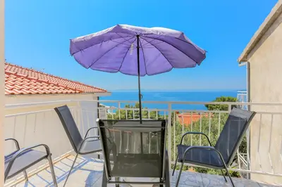 Pogled na more ili pogled na more iz apartmana