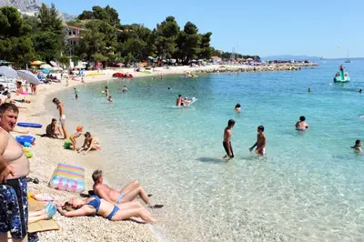 Tlocrt objekta Apartments by the sea Baska Voda, Makarska - 2608