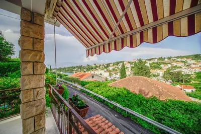Balkon ili terasa u objektu Apartments with parking space Splitska, Brac - 2857