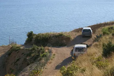 Tlocrt objekta Isolated apartments with a parking space Cove Vela Farska, Brac - 2897