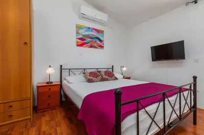 Krevet ili kreveti u jedinici u objektu Studio Brela 2713d