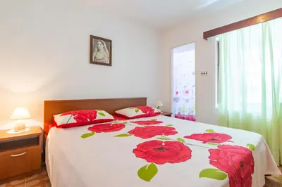 Krevet ili kreveti u jedinici u objektu Seaside holiday house Cove Zarace - Gdinj, Hvar - 4603