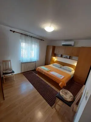 Krevet ili kreveti u jedinici u objektu Apartment Vrboska 4634b