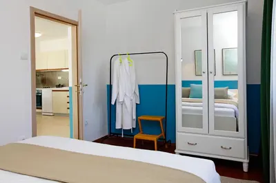 Krevet ili kreveti u jedinici u objektu Vacation Home Villa Oleandra