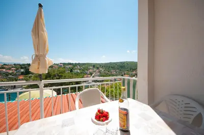 Balkon ili terasa u objektu Apartment Agata
