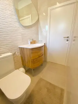 Kupaonica u objektu Mamma mia apartments-city center
