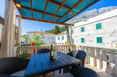 Balkon ili terasa u objektu Apartments Fontana