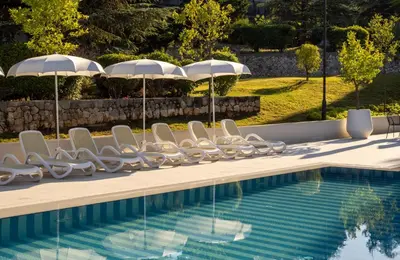 Bazen u objektu Bluesun Holiday Village Bonaca - Full Board ili u blizini