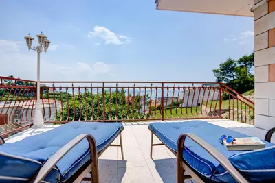 Balkon ili terasa u objektu Bed & Breakfast Senator