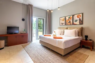 Krevet ili kreveti u jedinici u objektu Hotel Podstine