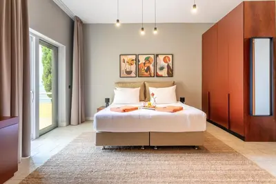 Krevet ili kreveti u jedinici u objektu Hotel Podstine